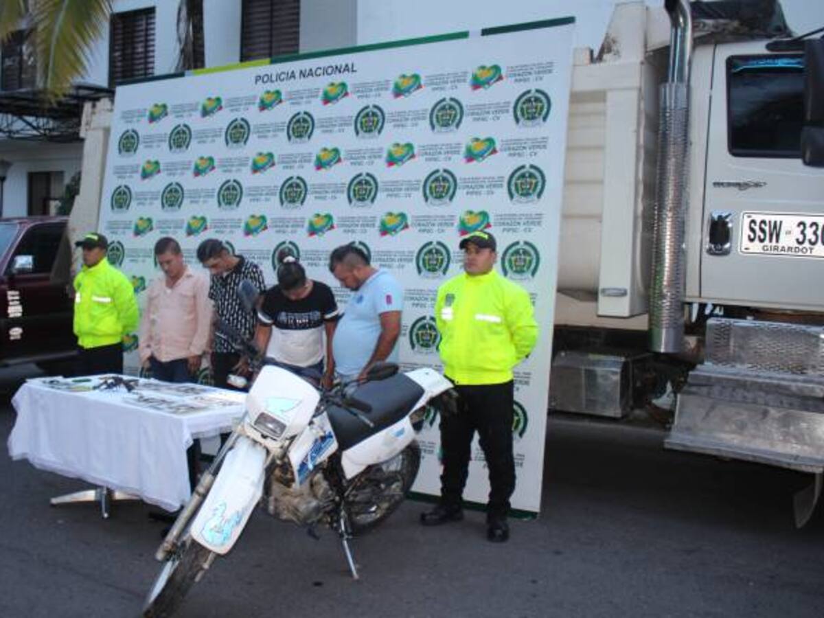 Caen "Los paisas" en Ibagué