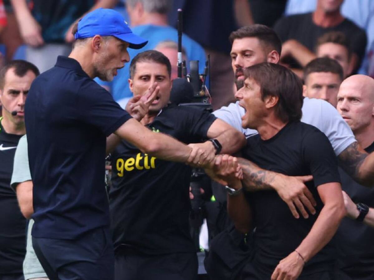 Duro enfrentamiento entre Conte y Tuchel en el Chelsea-Tottenham
