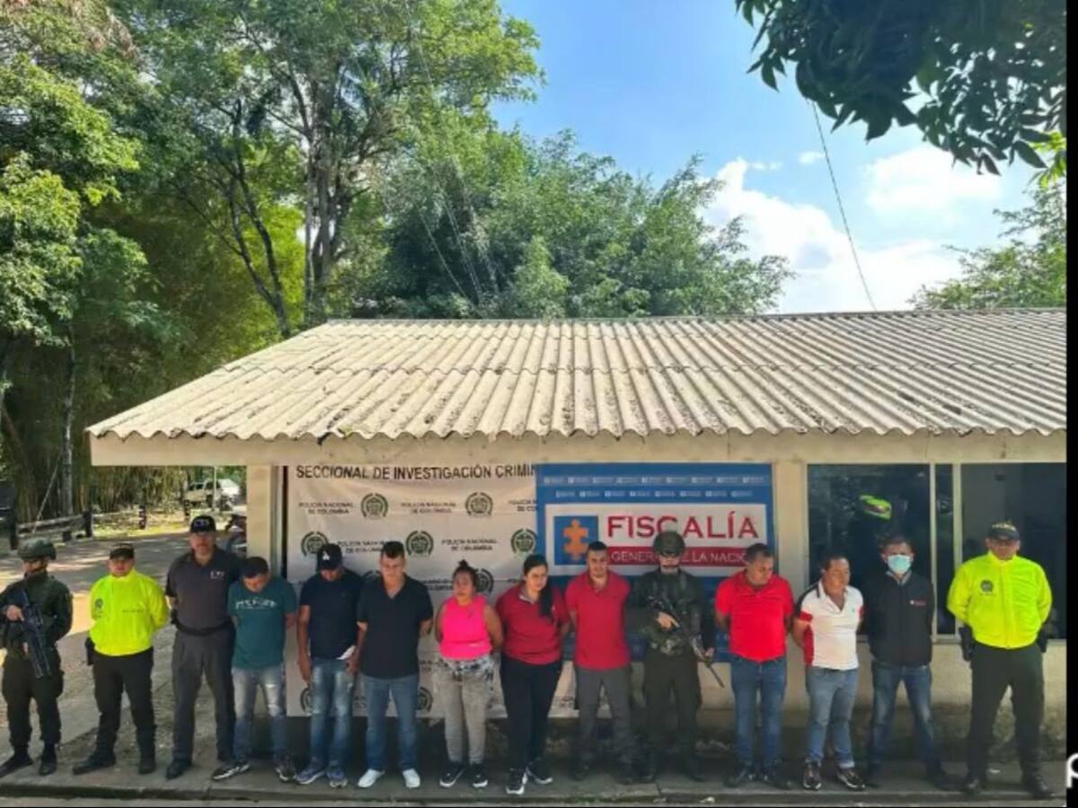 Nueve capturados por minería ilegal en el Parque Nacional Natural Farallones de Cali