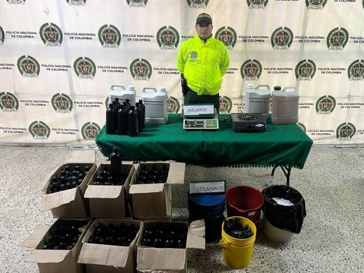 Desmantelan laboratorio de cocaína que utilizaba productos capilares para exportarla a Europa