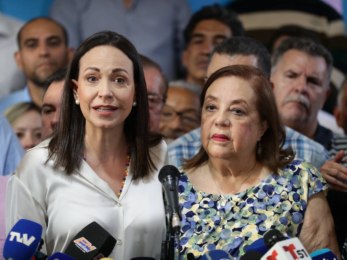 María Corina Machado denuncia “maniobra” para impedir inscripción de su candidata Yoris