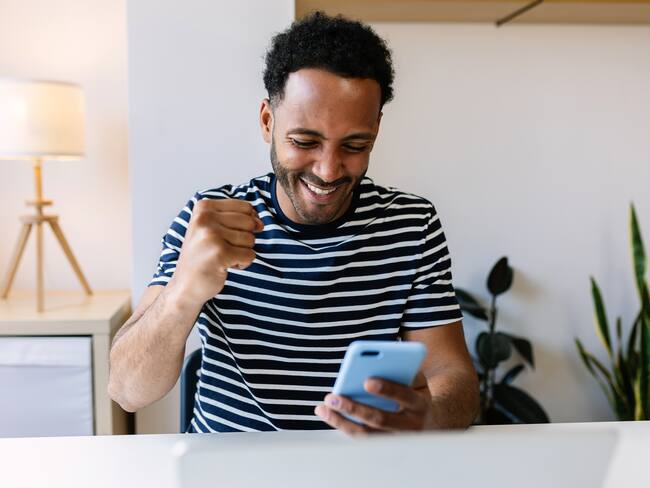 Imagen de referencia de ganador de lotería/ Getty Images