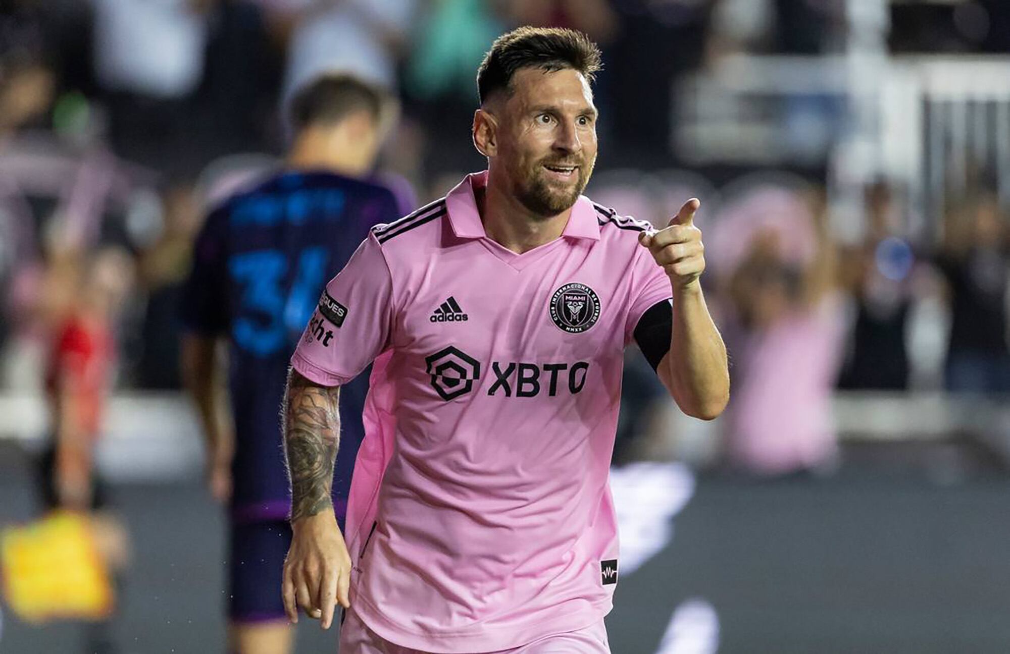 Messi con el Inter Miami | Foto: Matias J. Ocner/Miami Herald/Tribune News Service via Getty Images