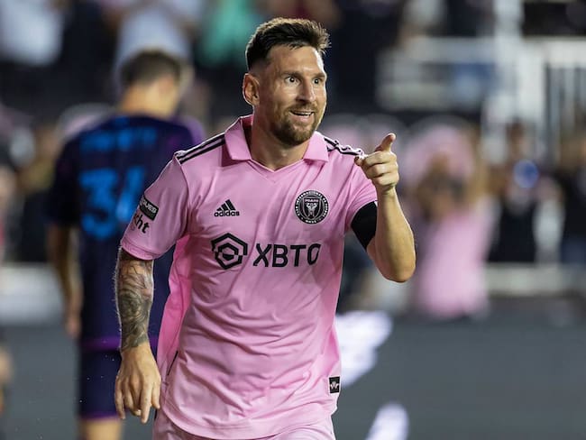 Lionel Messi and his Inter Miami teammates will kick off the 2024 preseason with an exhibition match at El Salvador on Jan. 19, 2024. (Matias J. Ocner/Miami Herald/Tribune News Service via Getty Images)