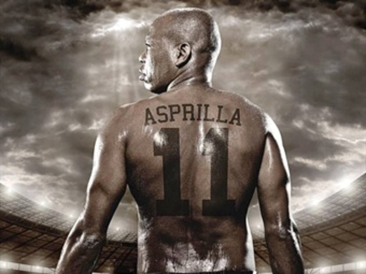 Faustino Asprilla dijo adiós al futbol en su partido de despedida