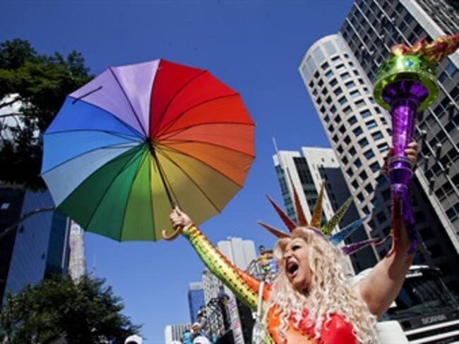 [Fotos] Así se vive Desfile del Orgullo Gay en Brasil
