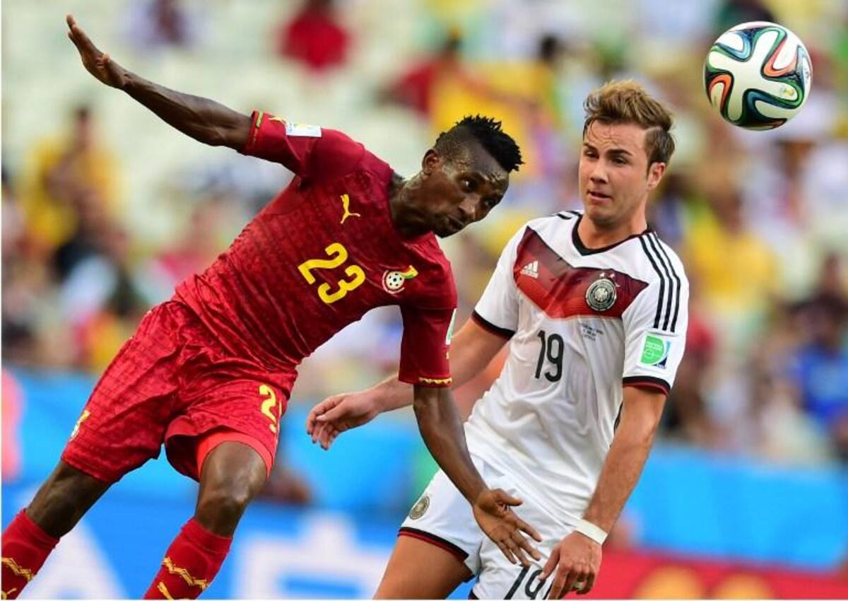 Los goles teutones fueron de Gotze y Klose que empató el récord de Ronaldo con 15 goles en los Mundiales. Ayew y Gyan marcaron para los africanos.