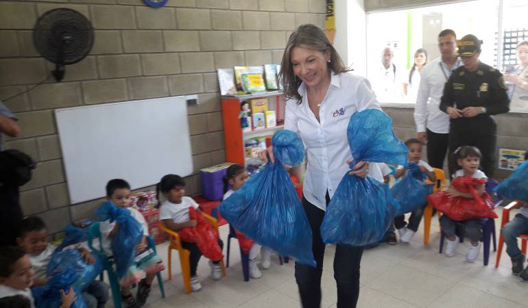 En el municipio de los Patios, inauguro un centro de desarrollo infantil.