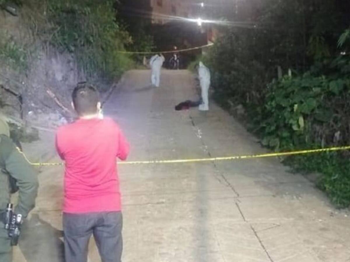 Hombre fue asesinado en el barrio Luz de Salvación
