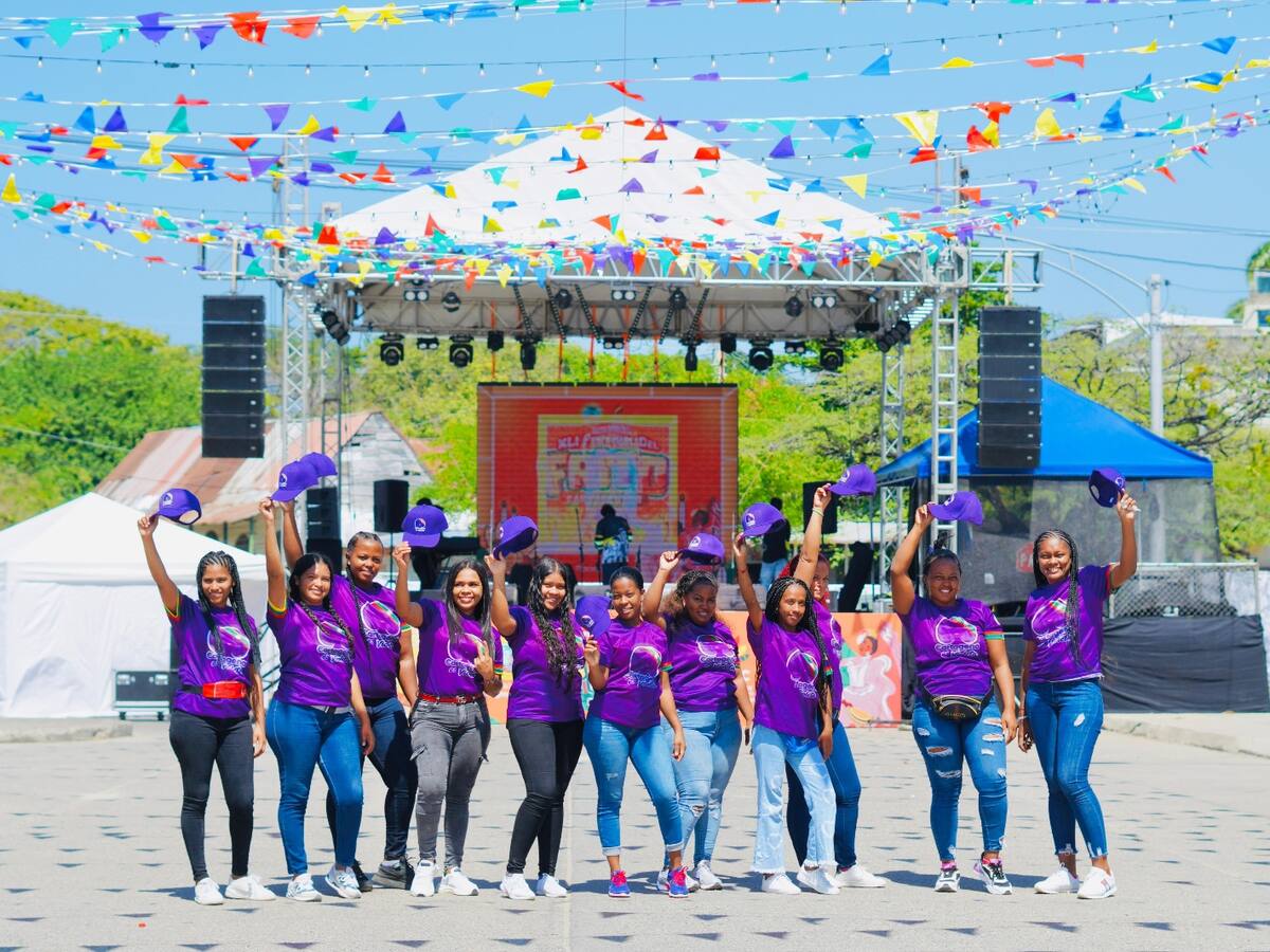 Mujeres del programa “Impulso violeta” presentes en Festival del Frito Cartagenero