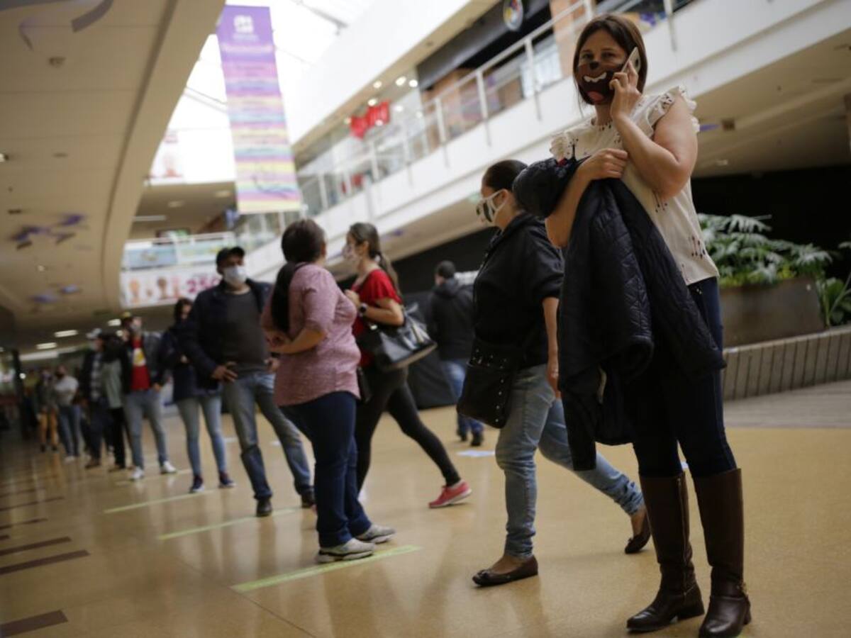 Los protocolos de centros comerciales para evitar aglomeraciones