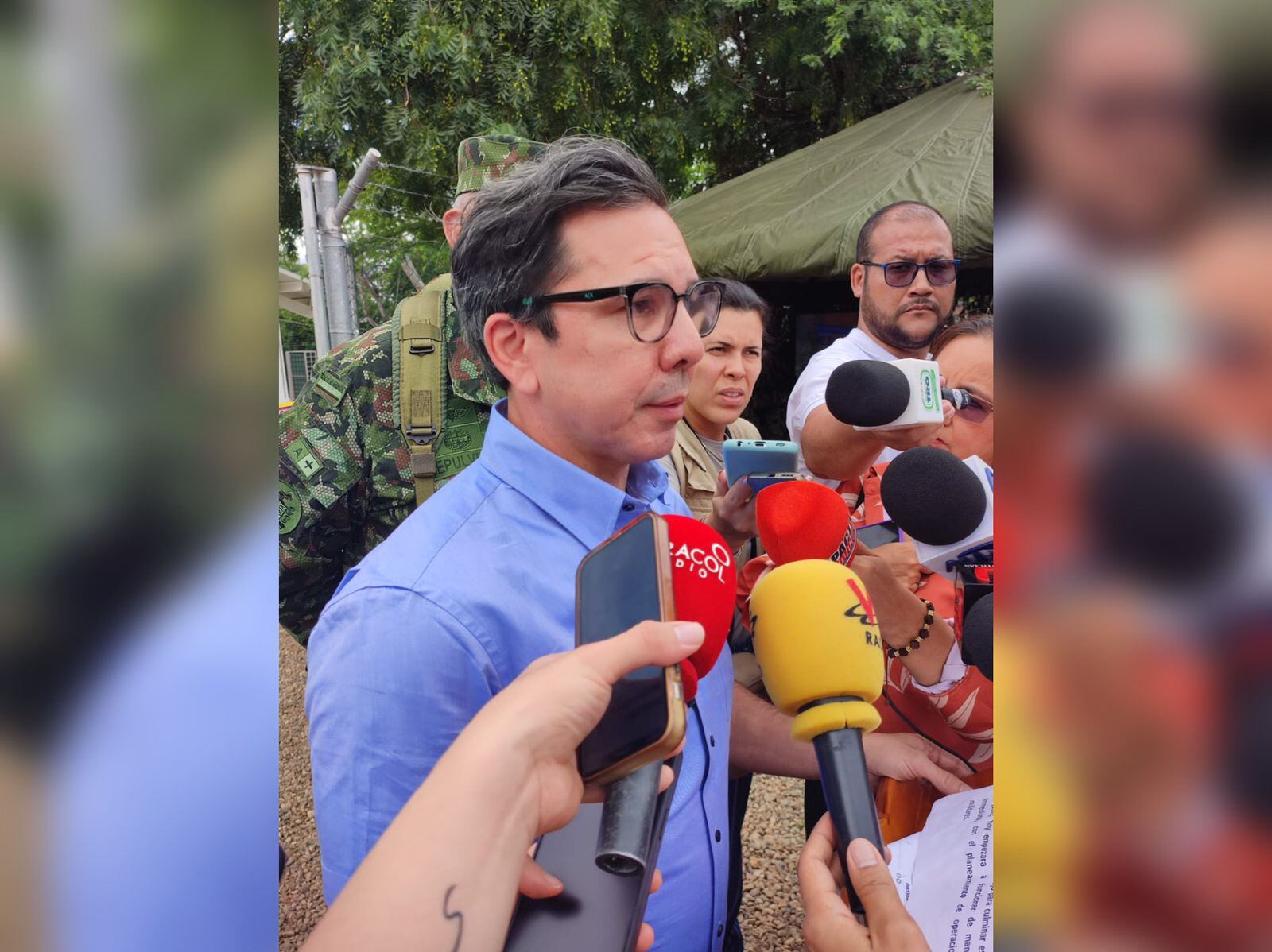 Kevin T. Murakami, director de la Sección de Asuntos Antinarcóticos y Aplicación de la Ley de la Embajada de los Estados Unidos en Bogotá.