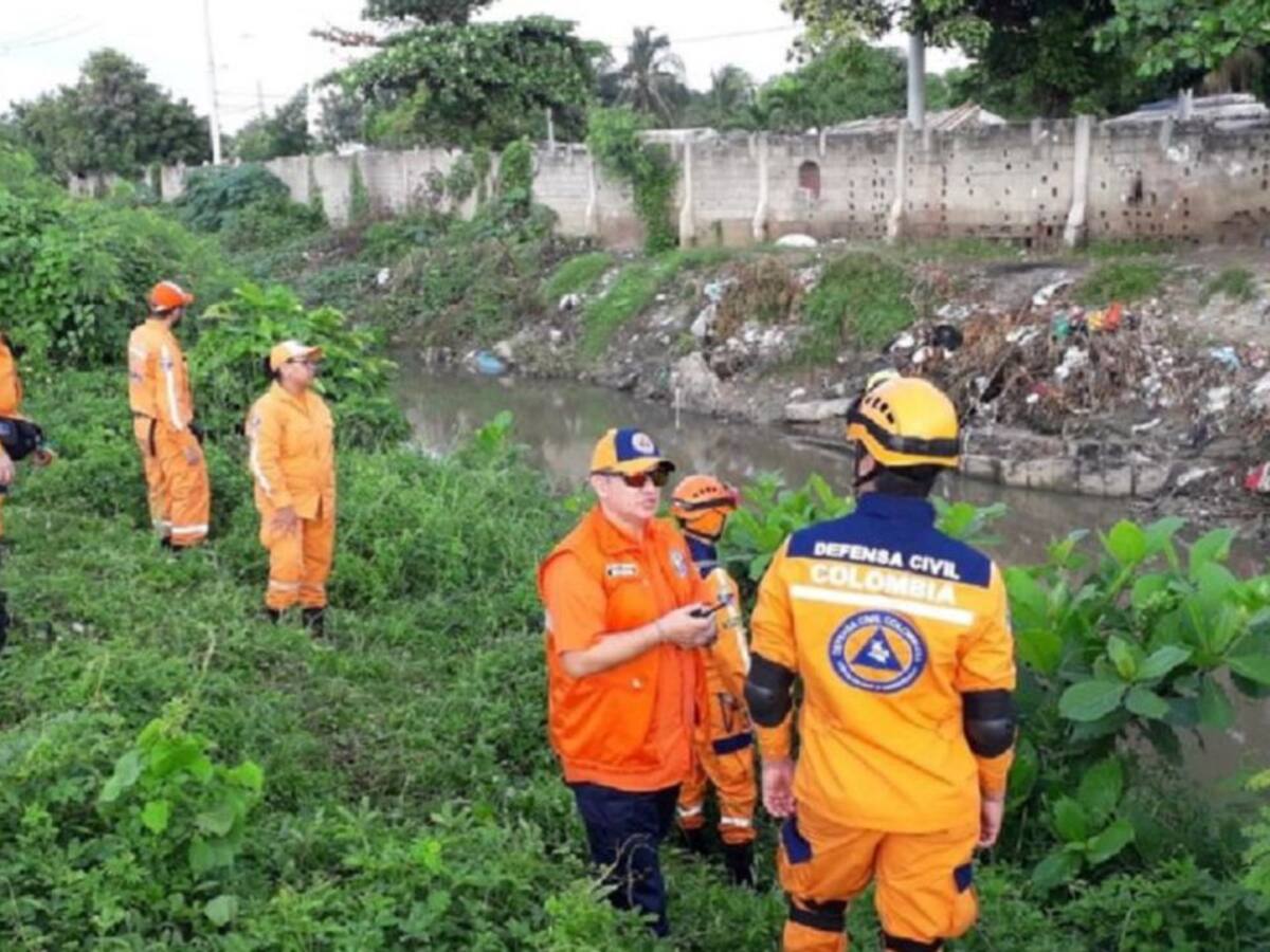 Una persona desaparecida y arroyos desbordados por lluvias en Barranquilla