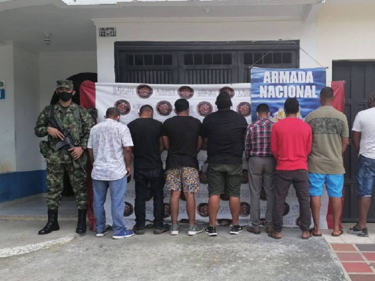 Ocho personas capturadas en Nechí por minería ilegal