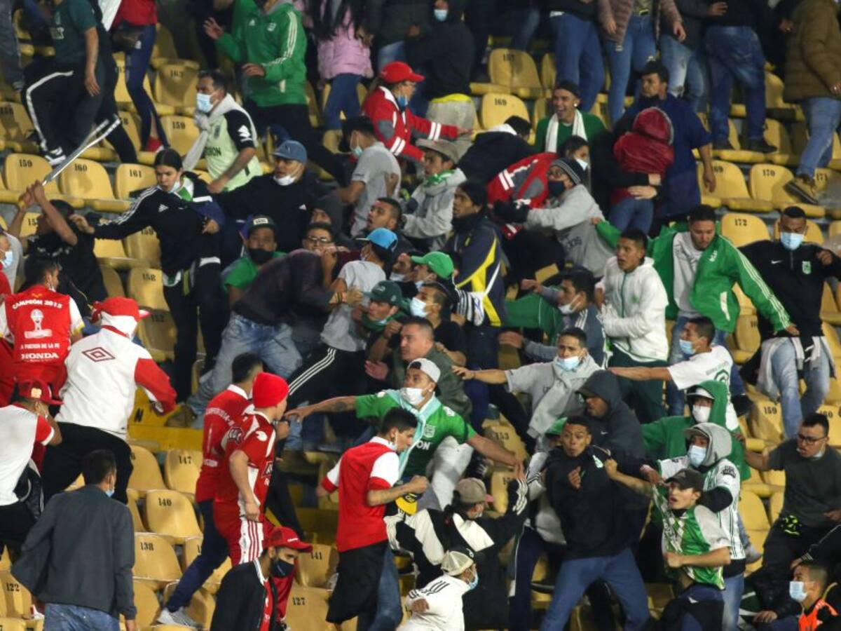 Bogotá prohíbe ingreso de hinchas de Nacional en estadios por un año