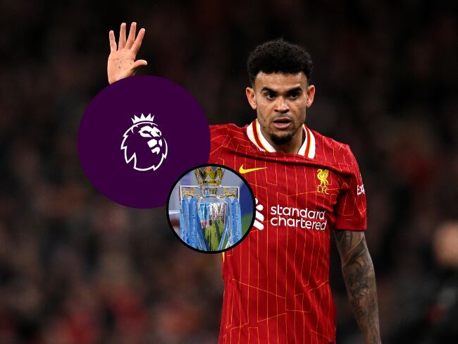 Luis Díaz en la Premier League / Getty Images