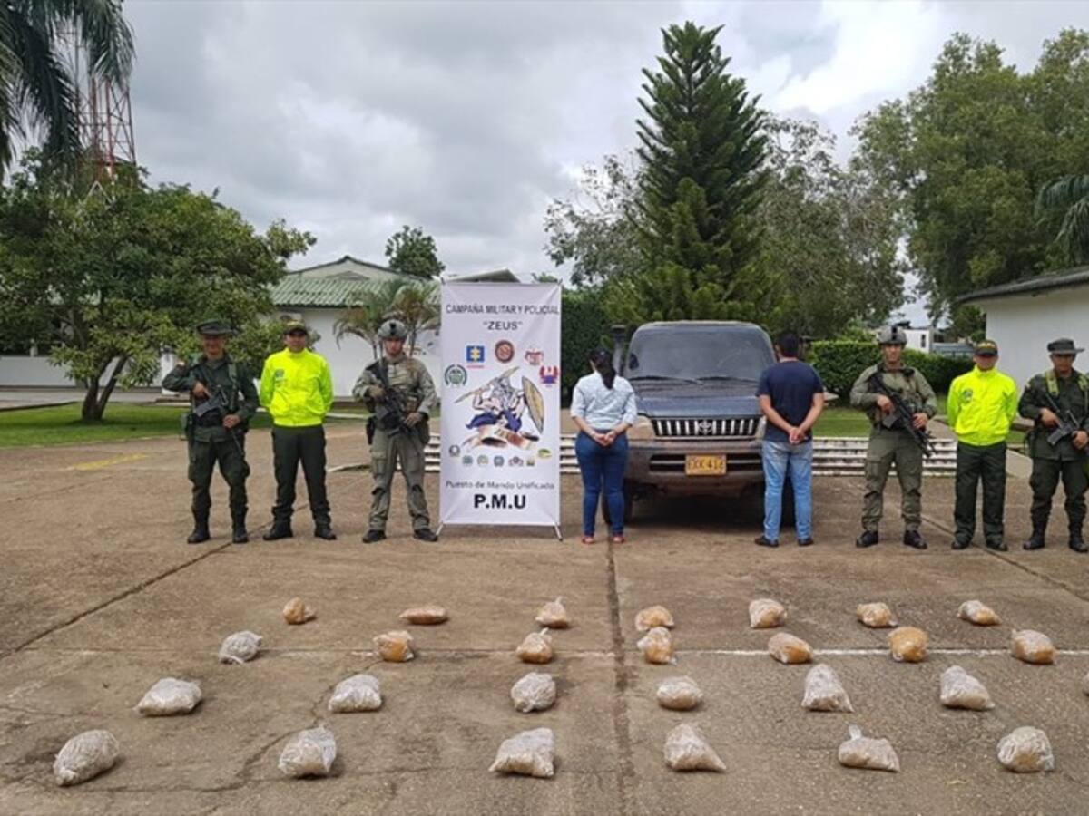 Decomisan 89 kilos de base de coca en el Guaviare