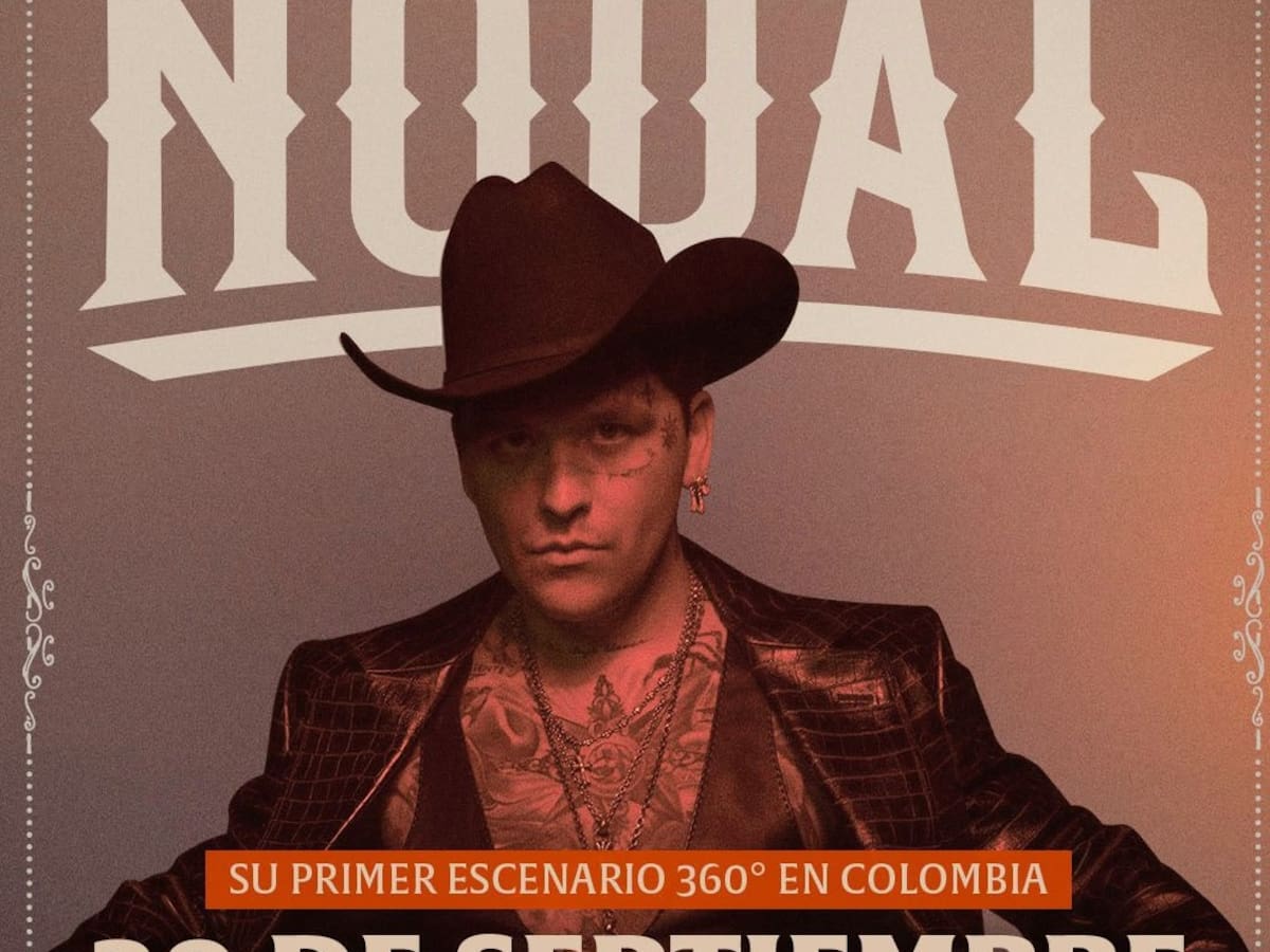 El cantautor regional mexicano Christian Nodal regresa a Colombia