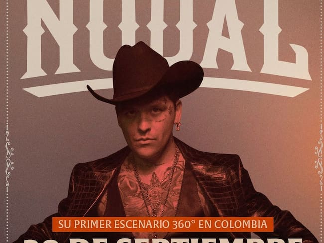 Christian Nodal llega a Bogotá con su show 360° en el Coliseo MedPlus