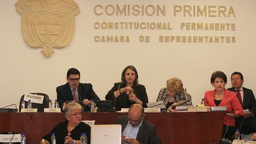 Aprobada en primer debate la Reforma Política. Foto: Colprensa