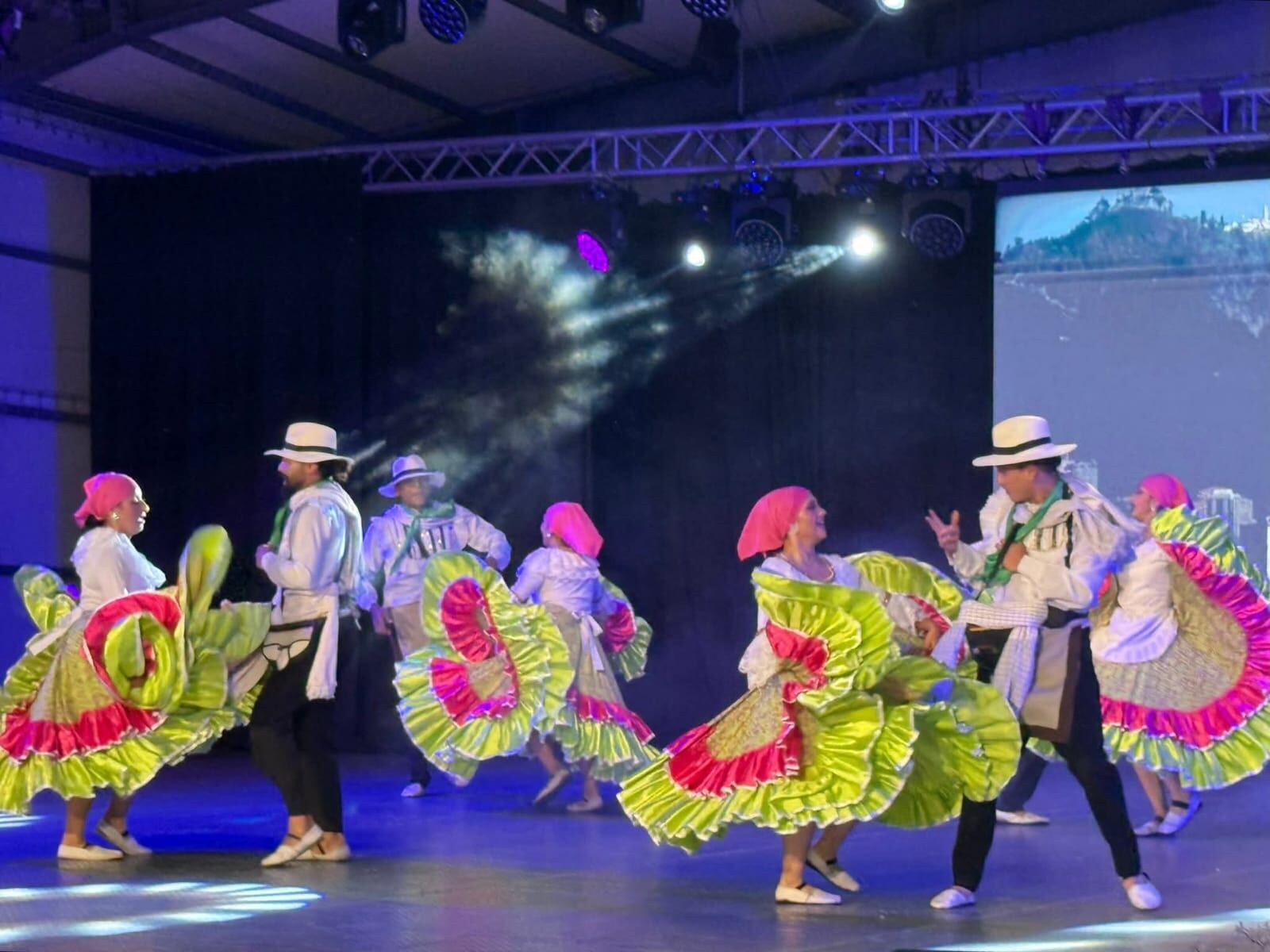 El Ballet Folclórico de Paipa realizó una magistral presentación en el Festival Internacional en Bulgaria / Foto: Suministrada.