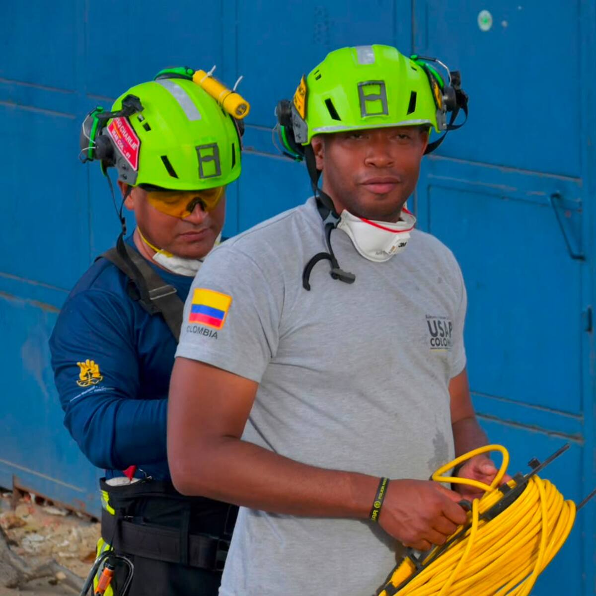 Equipo colombiano de rescate completa 96 horas de búsqueda en Venezuela y logra salvar a un niño