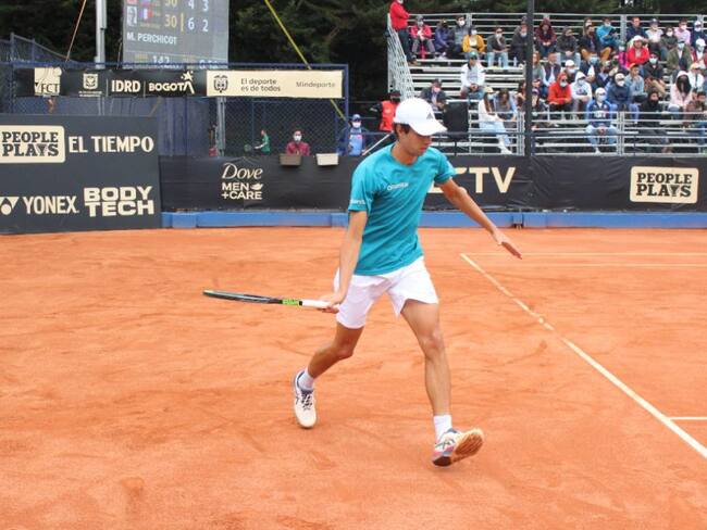 Daniel Galán en su debut en el DirecTV Open de Bogotá.