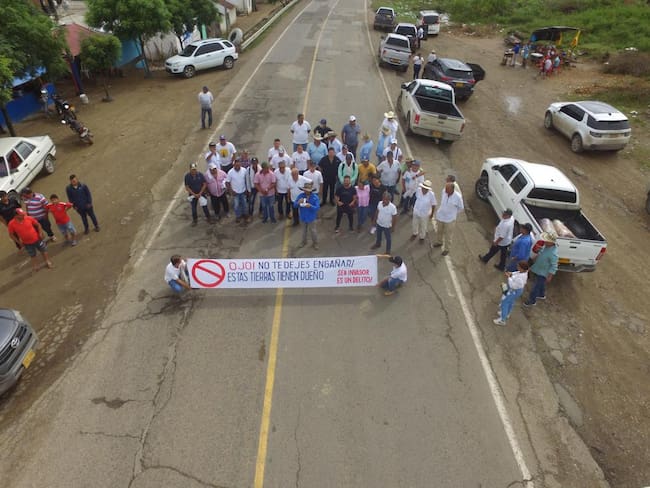 Ganaderos organizan protestas por invasión de tierras en el Magdalena