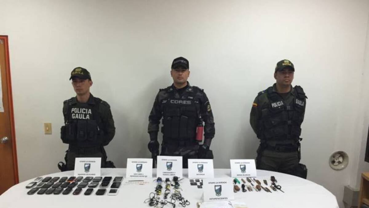 Autoridades de Caldas intenvinieron ocho patios de la Cárcel Doña Juana de La Dorada