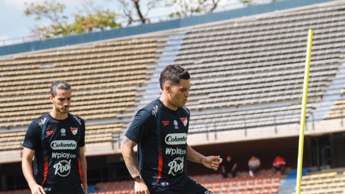 JuanFer Quintero listo para debutar en Liga Colombiana: Golazo en su primer entrenamiento con el DIM
