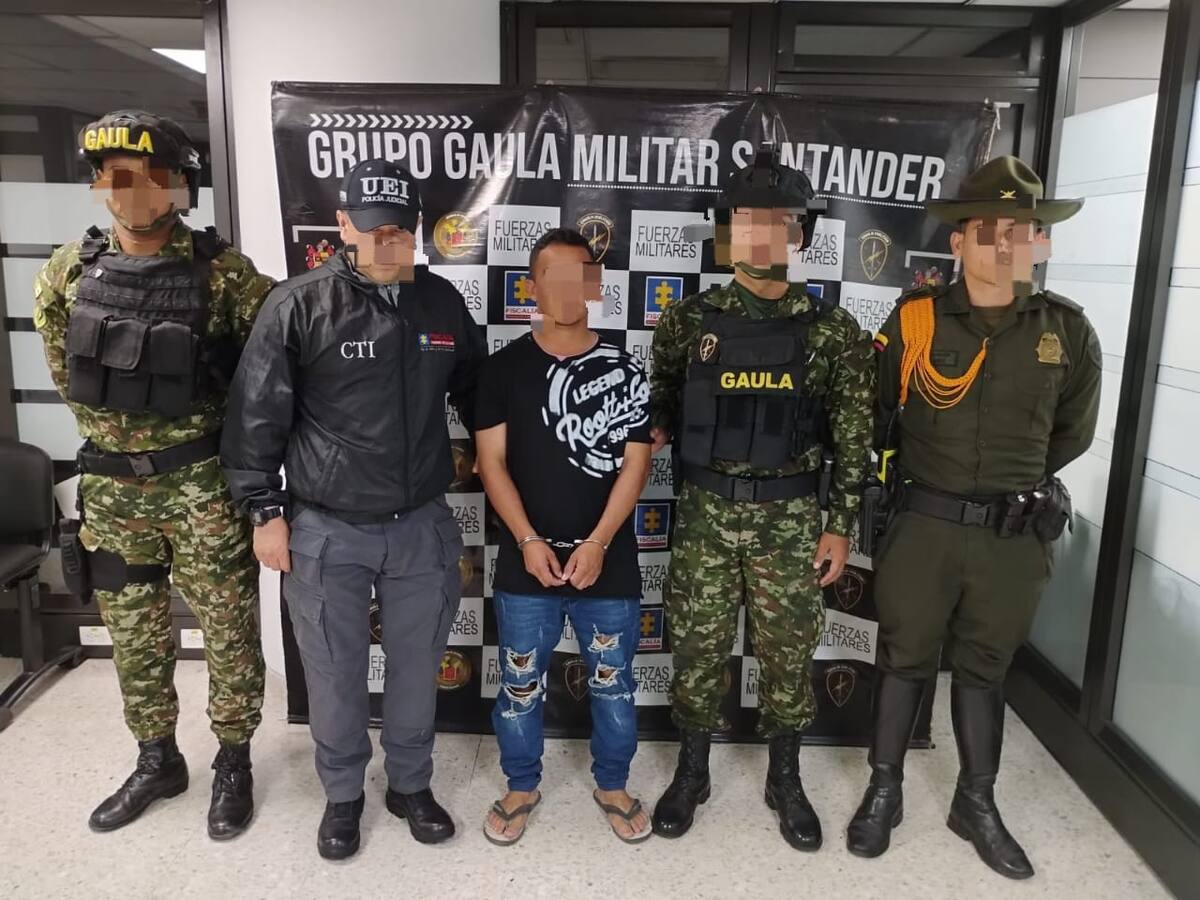 Capturan en Bucaramanga a presunto integrante del ELN