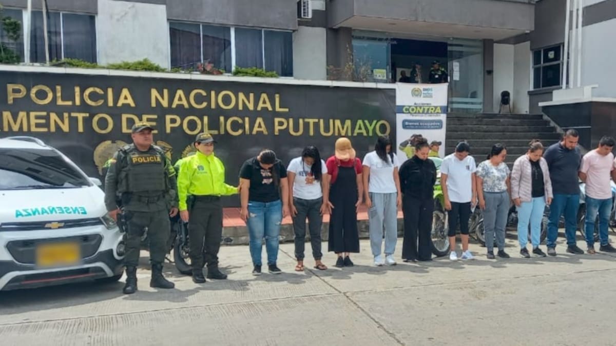 Judicializados ‘Los Licenciados' en el Putumayo
