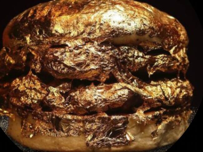 Cuestan 200 mil pesos: venden hamburguesas bañadas en oro en Bucaramanga