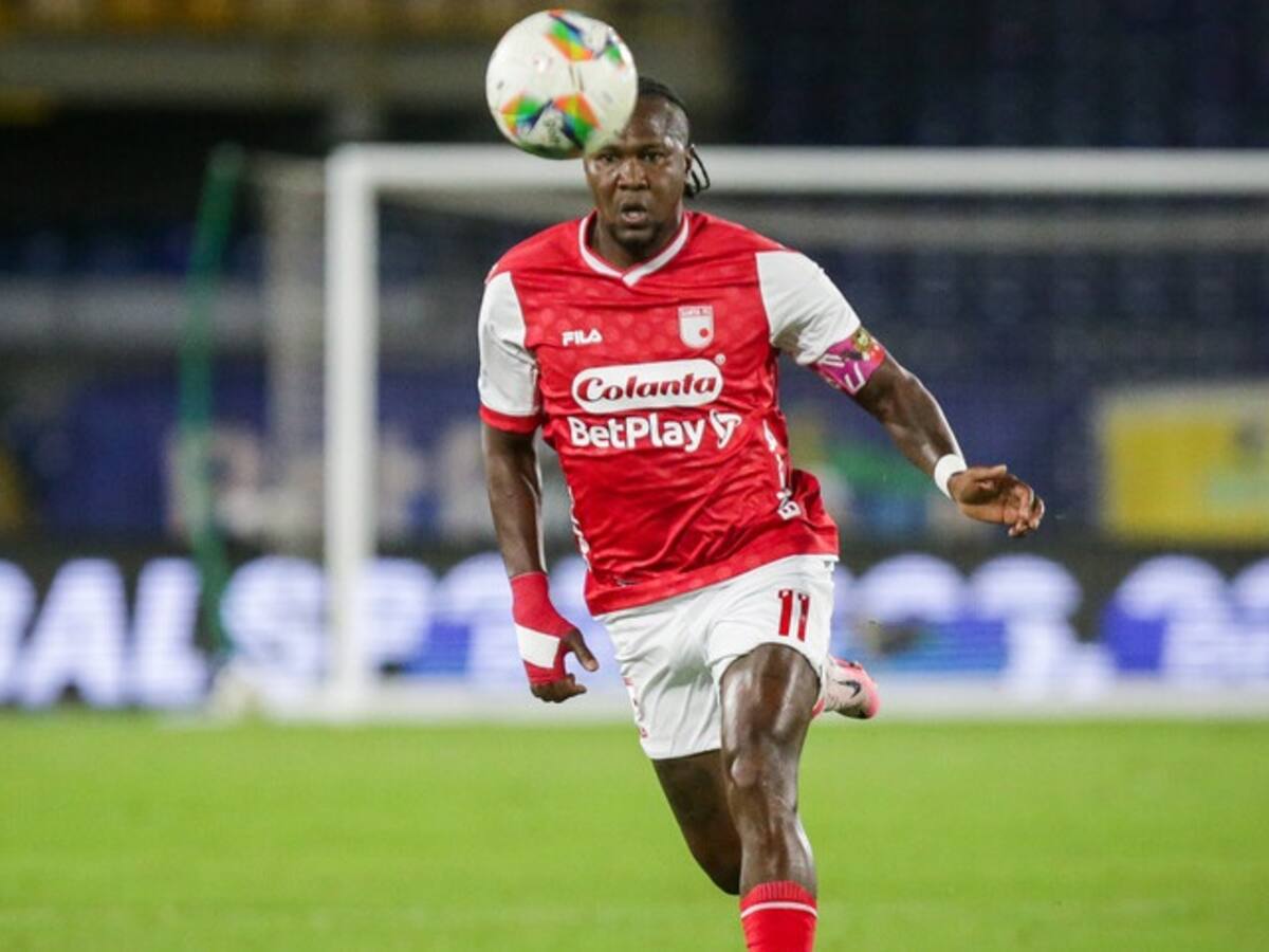 Rodallega sobre un posible contrato largo con Santa Fe: “Es una opción que está”