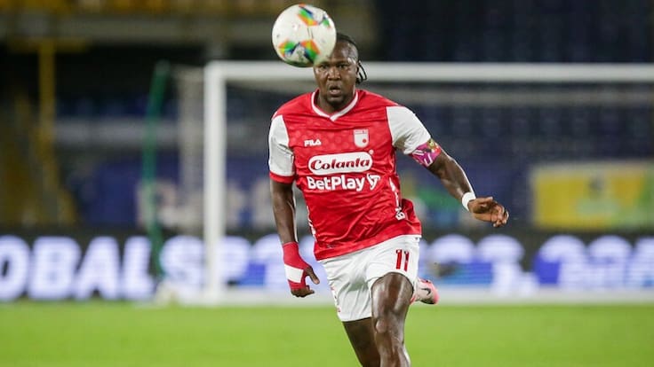 Rodallega sobre un posible contrato largo con Santa Fe: “Es una opción que está”