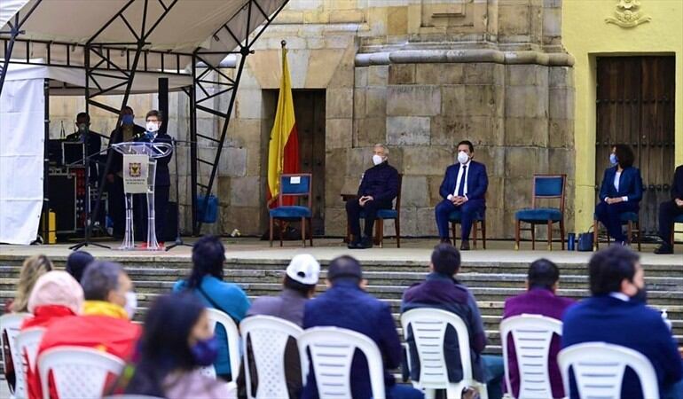 ¿El evento de reconciliación fue un acto político o de perdón?. Foto: Colprensa / EXTERNOS