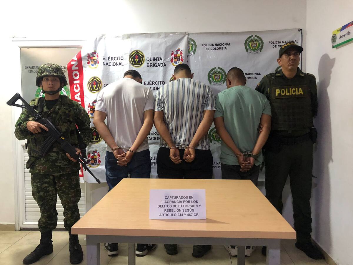 Frente 37 de las Farc pretendía extorsionar a empresarios en San Vicente de Chucurí