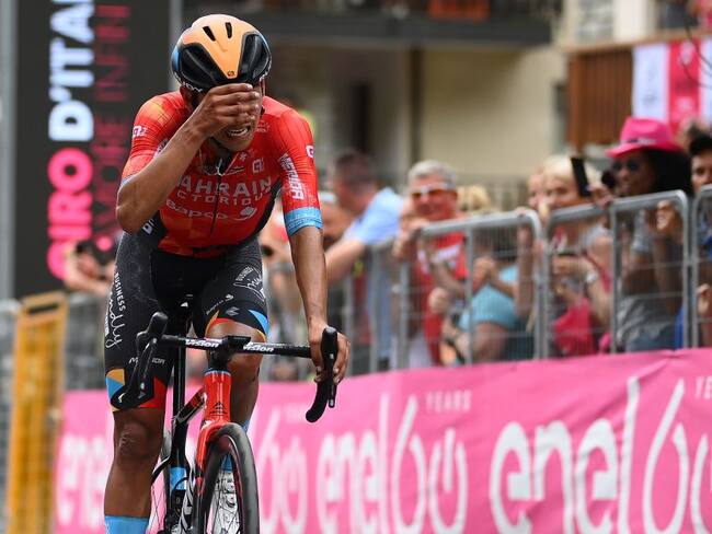 Santiago Buitrago en la Etapa 15 del Giro de Italia