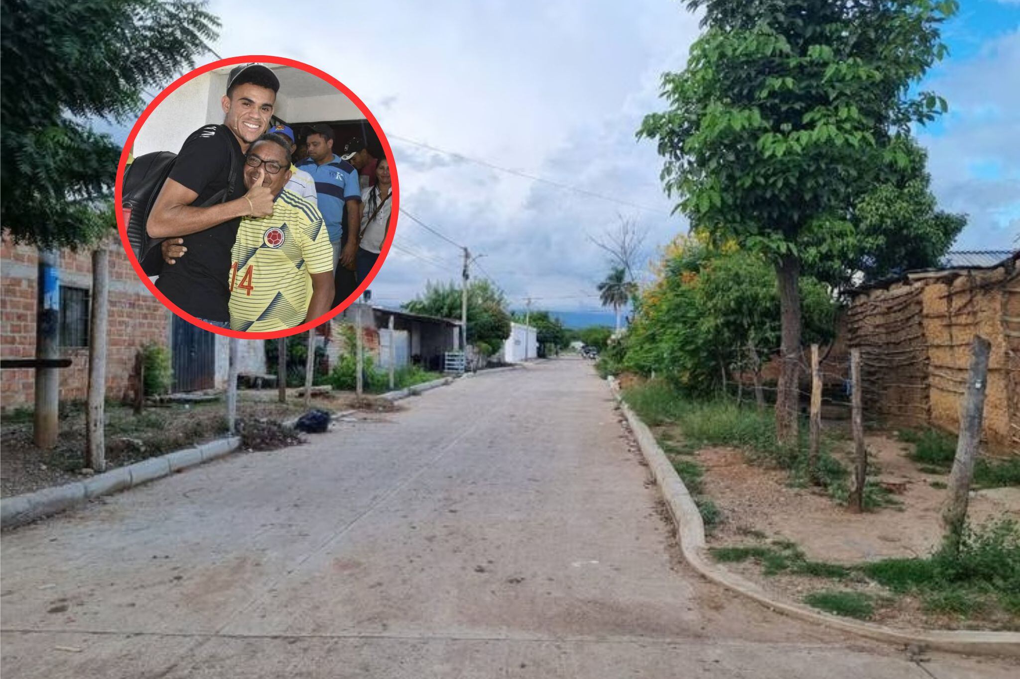 Sector donde ocurrió el secuestro, en Barrancas, La Guajira./ Foto: Caracol Radio