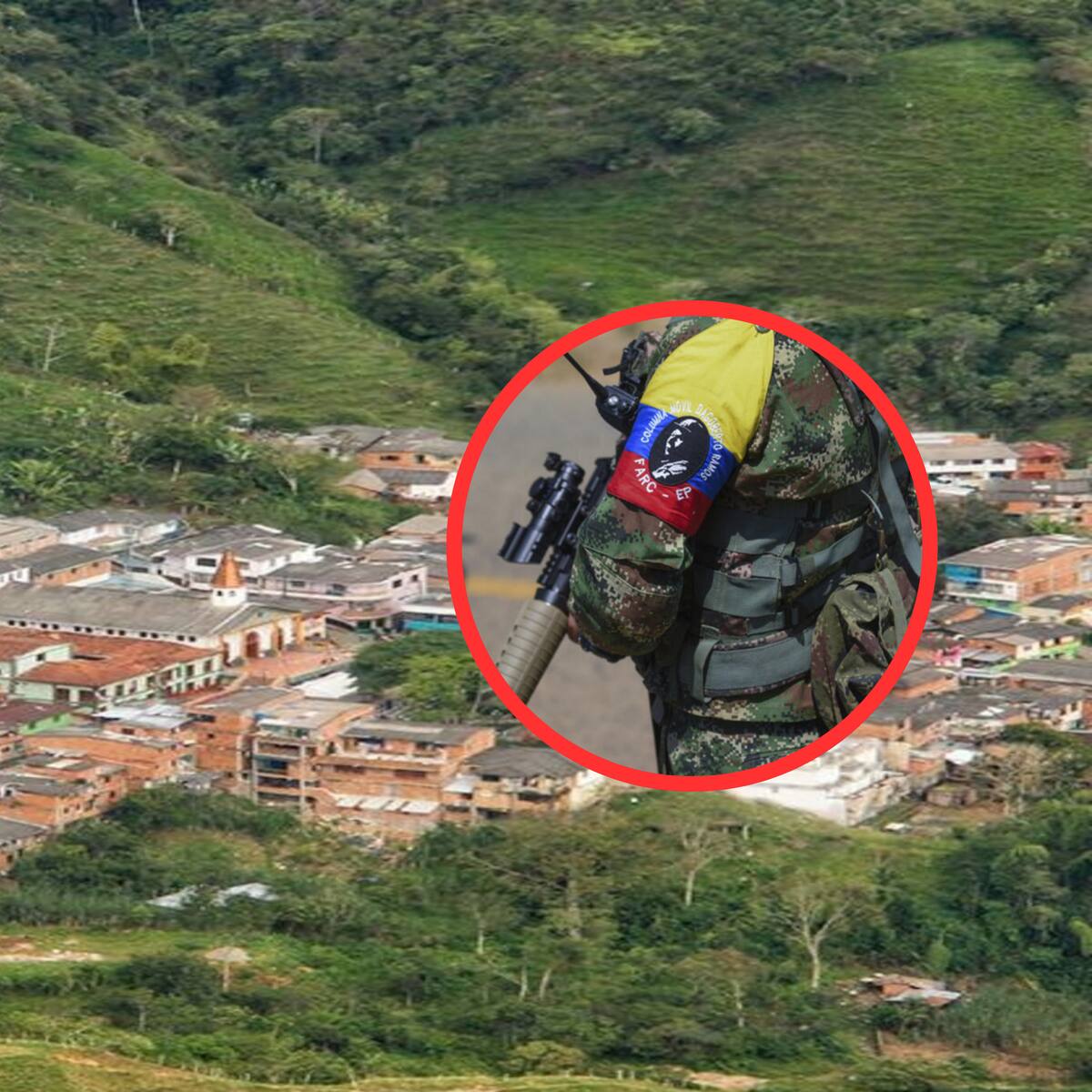 En una casa del área urbana de Briceño hallaron un explosivo y la fuerza pública fue hostigada