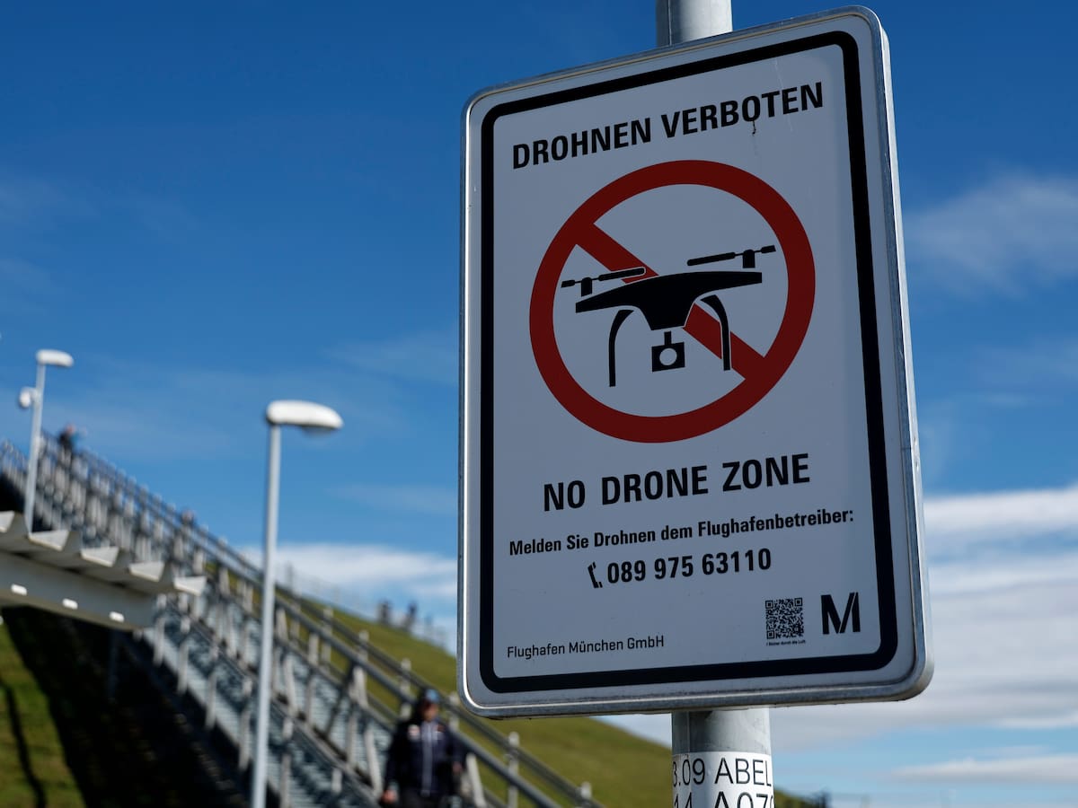 Alemania investiga hallazgo de dron explosivo en aeropuerto de Leipzig