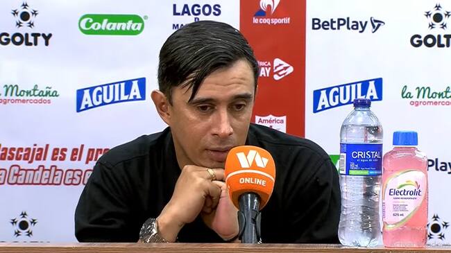 Jhon Jairo Bodmer, técnico de Atlético Nacional / Captura de pantalla, Dimayor