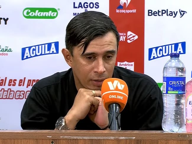 Jhon Jairo Bodmer, técnico de Atlético Nacional / Captura de pantalla, Dimayor