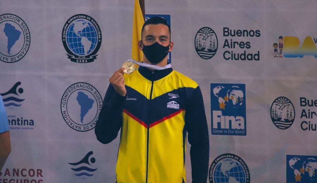 Juan Manuel Morales, nadador colombiano
