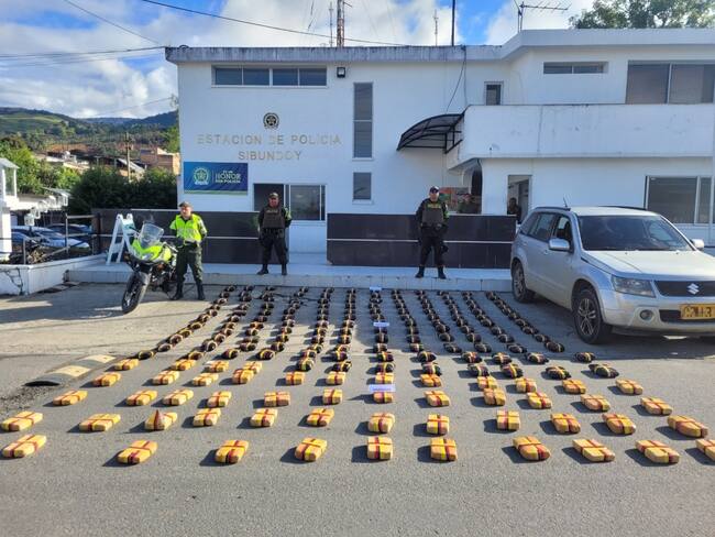 La incautación del estupefaciente se logró en el municipio de Puerto Asís.