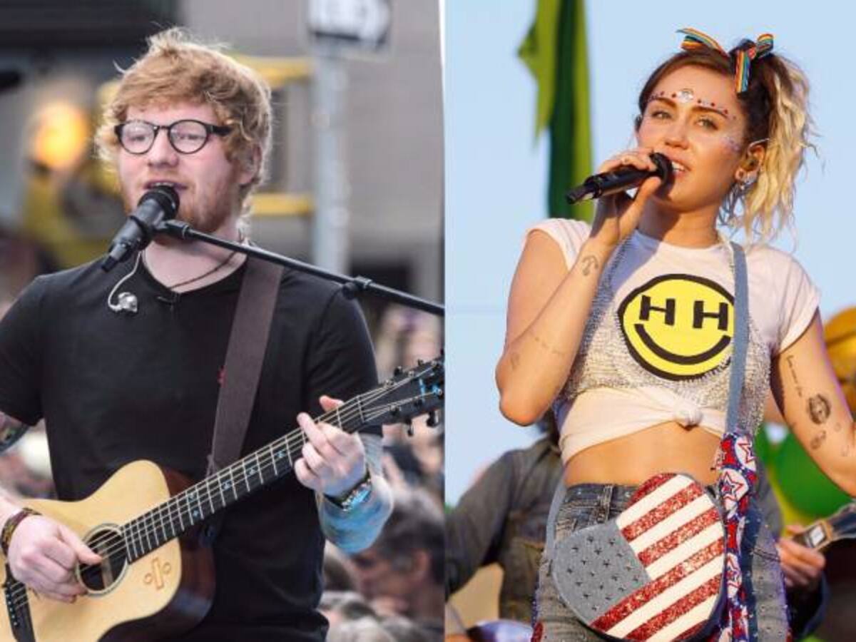 Ed Sheeran y Miley Cyrus actuarán en los MTV Video Music Awards