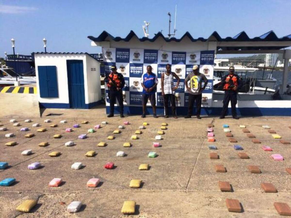 Armada Nacional incauta cocaína y marihuana en Cartagena