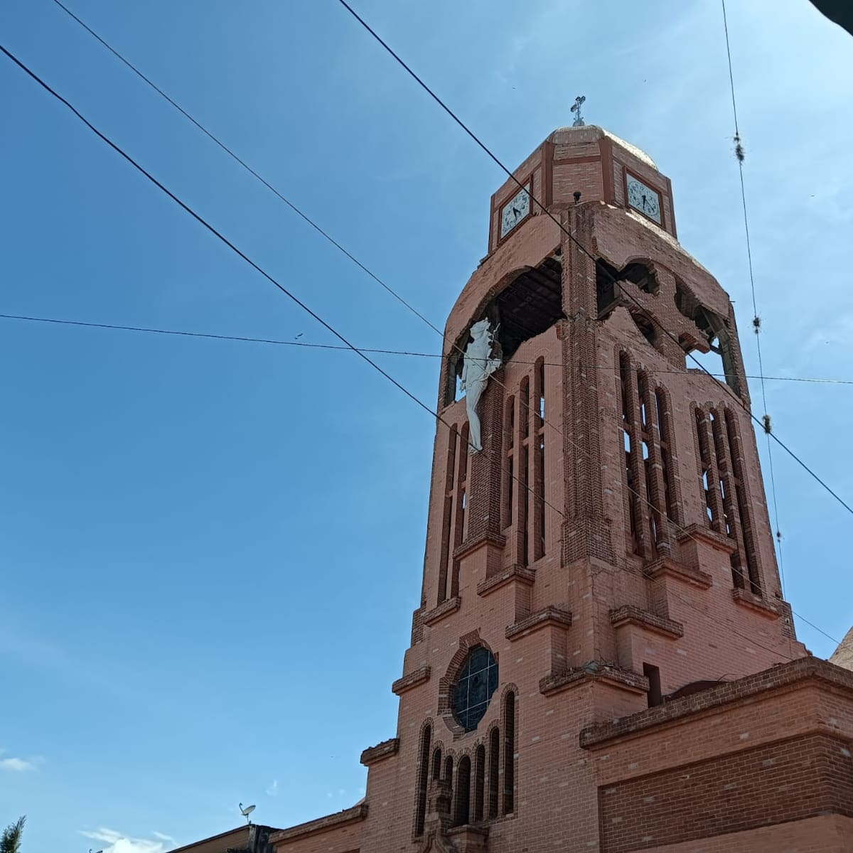 Iglesia de Quimbaya, Quindío no será demolida en su totalidad, desmontarán la torre: Diócesis