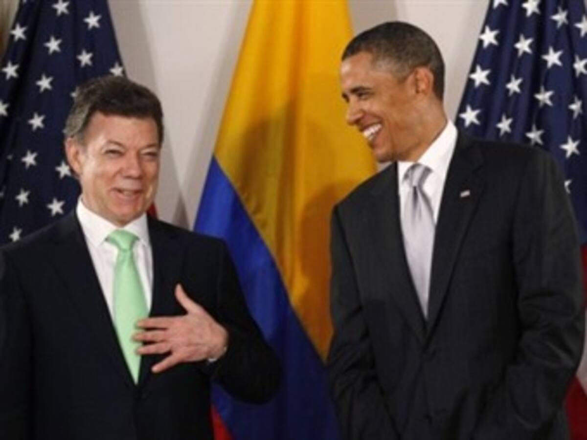 Colombia buscará reunión Santos - Obama para concretar TLC