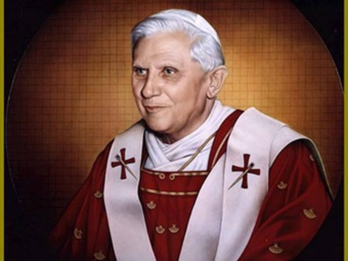 Benedicto XVI dijo que su deber es orar por el Papa Francisco